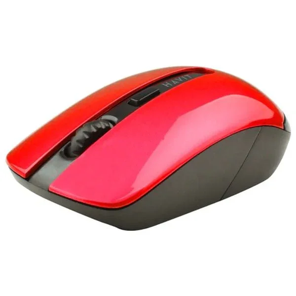 ماوس لاسلكي Havit HV-MS989GT أسود + أحمر مع 4 أزرار HV-MS989GT-Black+Red — 2