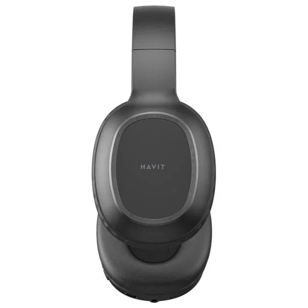 سماعة رأس لاسلكية Havit H2590BT PRO بتصميم محمول وصوت Hi-Fi - أسود H2590BTPRO-Black — 2