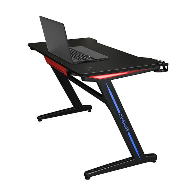 طاولة ألعاب Havit GD905-black مع إضاءة RGB وحامل سماعة وأكواب — 3