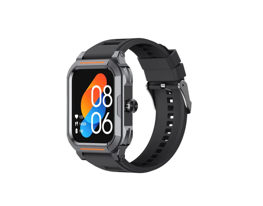 ساعة ذكية Havit M9040S بشاشة AMOLED وتصميم أنيق - أسود M9040S-Black — 2