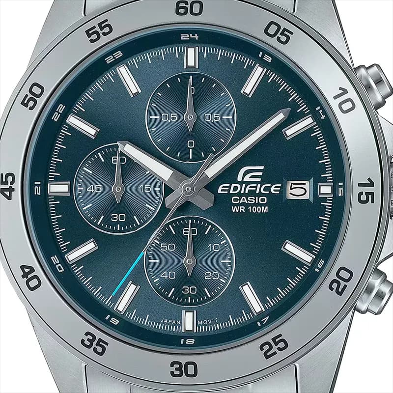 ساعة يد كاسيو إديفايس EFR-526D-2AVUDF للرجال بتصميم أنيق وعصري — 2