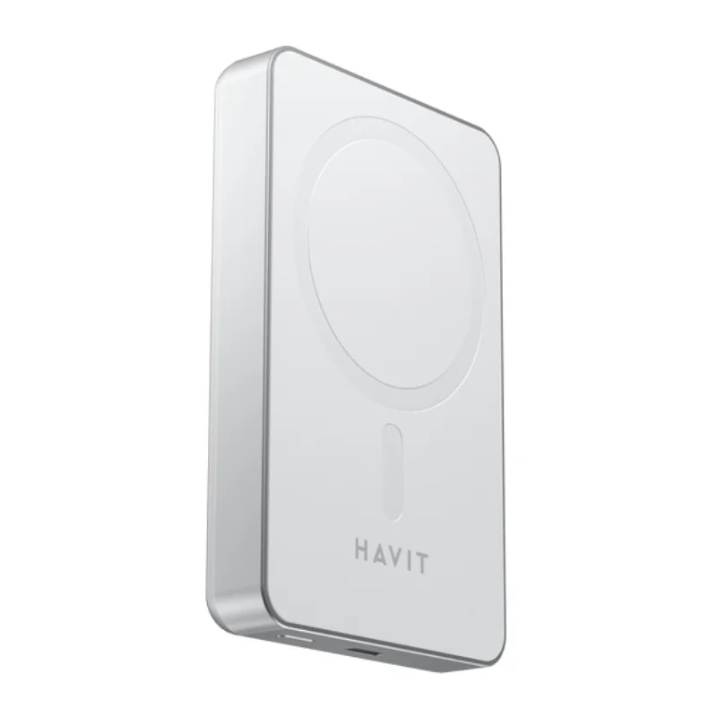 شاحن طوارئ لاسلكي Havit PB5217 بسعة  10000mAh أبيض PB5217-white — 3