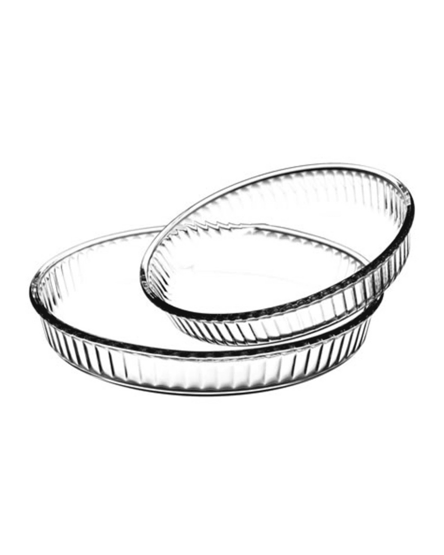 سيت بايركس حراري دائري من ماركة بوركام Borcam Pyrex Mold Set — 2