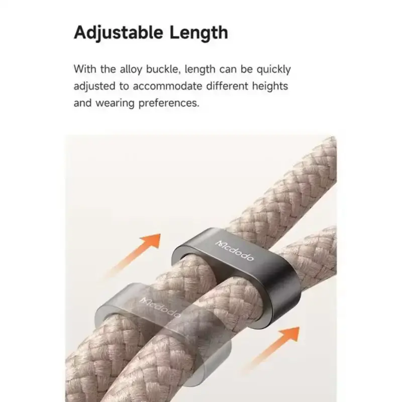 كابل شحن ماكدودو USB-C إلى Lightning مع حزام CA-6821 — 4