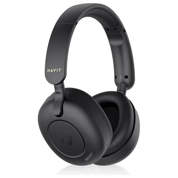 سماعة رأس لاسلكية هافيت H655BT-BLACK بتقنية بلوتوث 5.3 وميزة ANC الهجين — 2