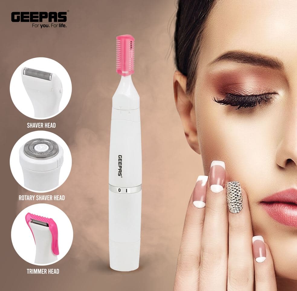 مجموعة العناية الشخصية للسيدات 4 في 1 متعددة الاستخدامات من GEEPAS GLS86058 — 6