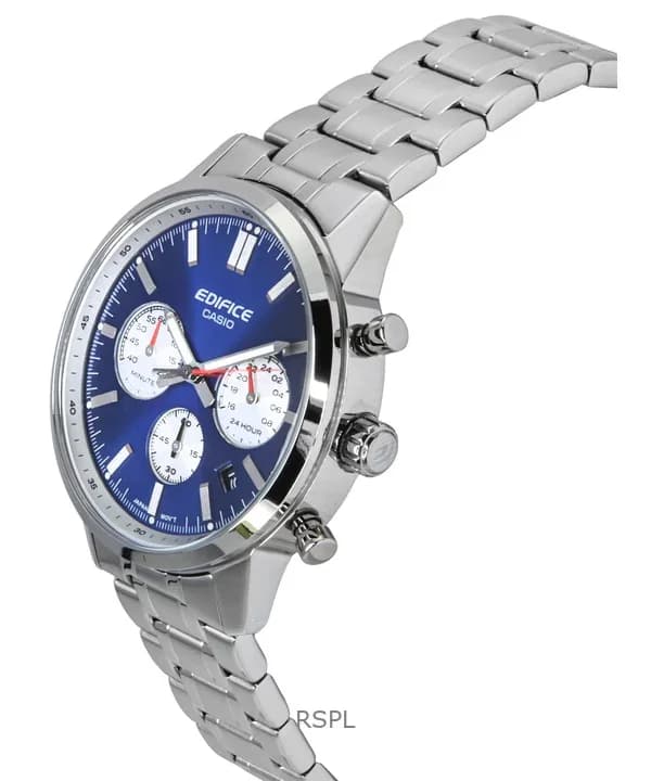 ساعة يد كاسيو إديفايس للرجال بتصميم أنيق وعصري EFR-575D-2ADF — 2