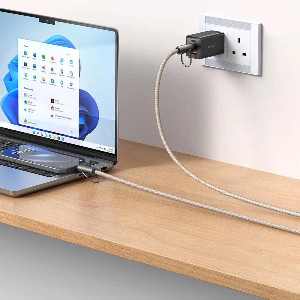 كابل شحن ماكدودو USB-C إلى Lightning مع حزام CA-6821 — 5