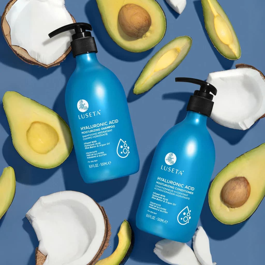 LUSETA Hyaluronic Acid Conditioner 500ML بلسم الشعر بحمض الهيالورونيك من لوسيتا – 500 مل