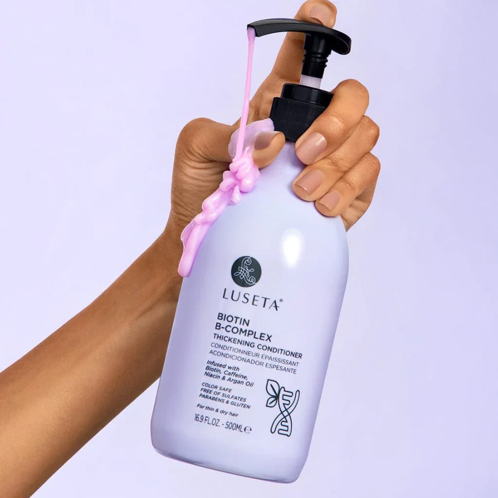Luseta Bioten B-Complex Thickening Conditioner - 500ml بلسم لتكثيف الشعر بتركيبة البايوتين وفيتامين ب