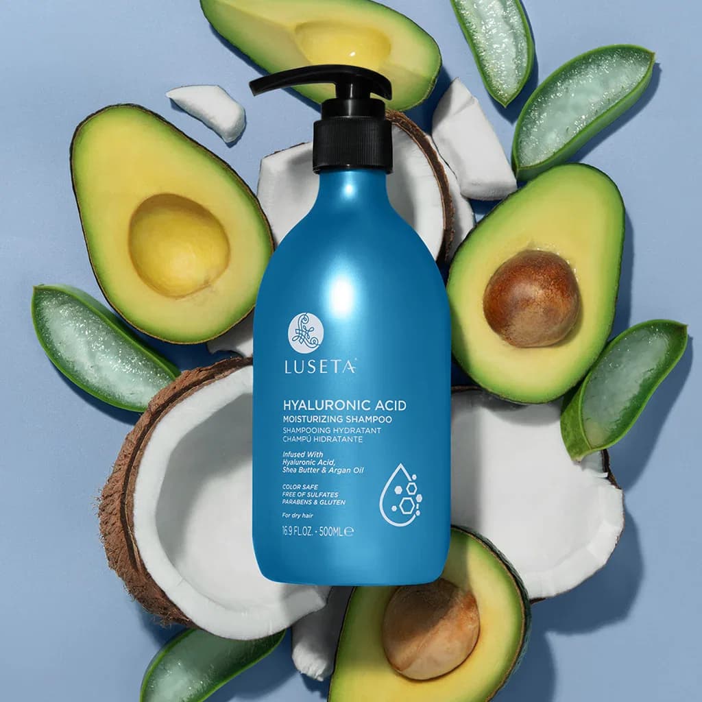 LUSETA Hyaluronic Acid Shampoo 500ML شامبو الشعر بحمض الهيالورونيك من لوسيتا – 500 مل