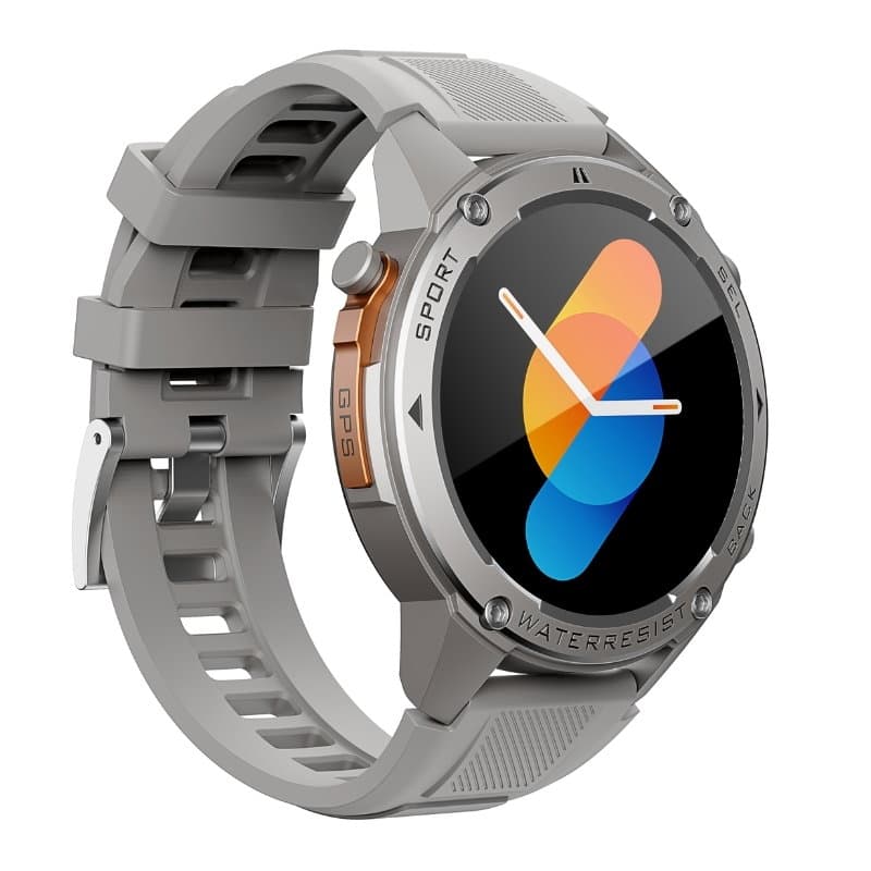 ساعة ذكية Havit M9059 بشاشة AMOLED فضية - M9059-Silver