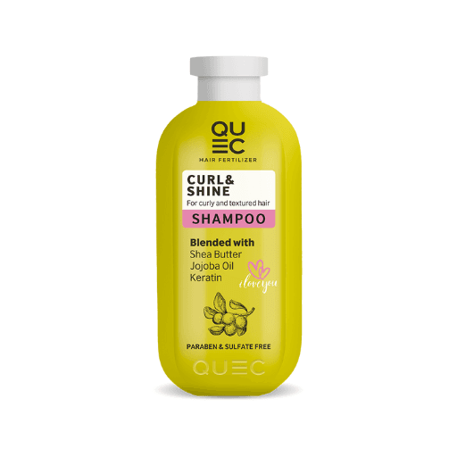 QUEC CURL & SHINE SHAMPOO-650ML شامبو الشعر من كويك