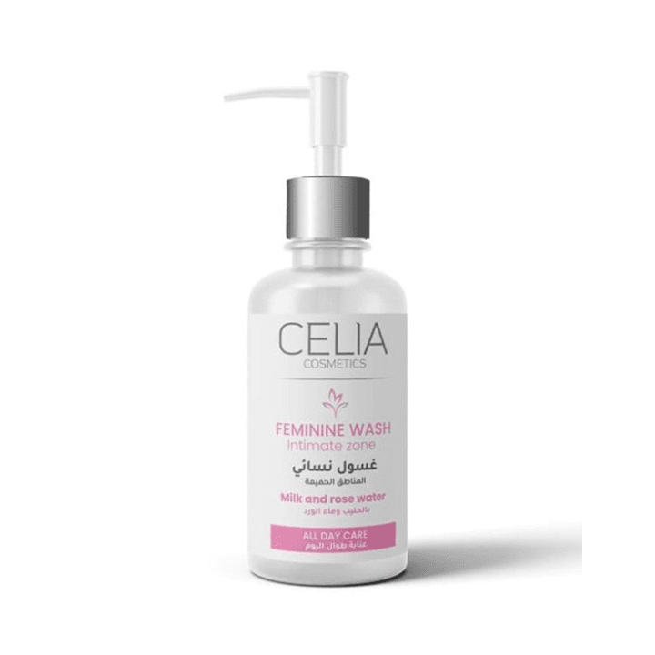 غسول للمناطق الحساسة بالحليب وماء الورد Feminine Wash Milk and Rose Water