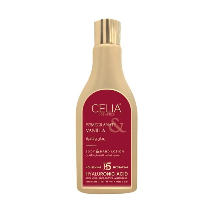 لوشن مرطب بخلاصة الرمان والفانيلا Moisturizing Hand & Body Lotion with Pomegranate & Vanilla 200 ml