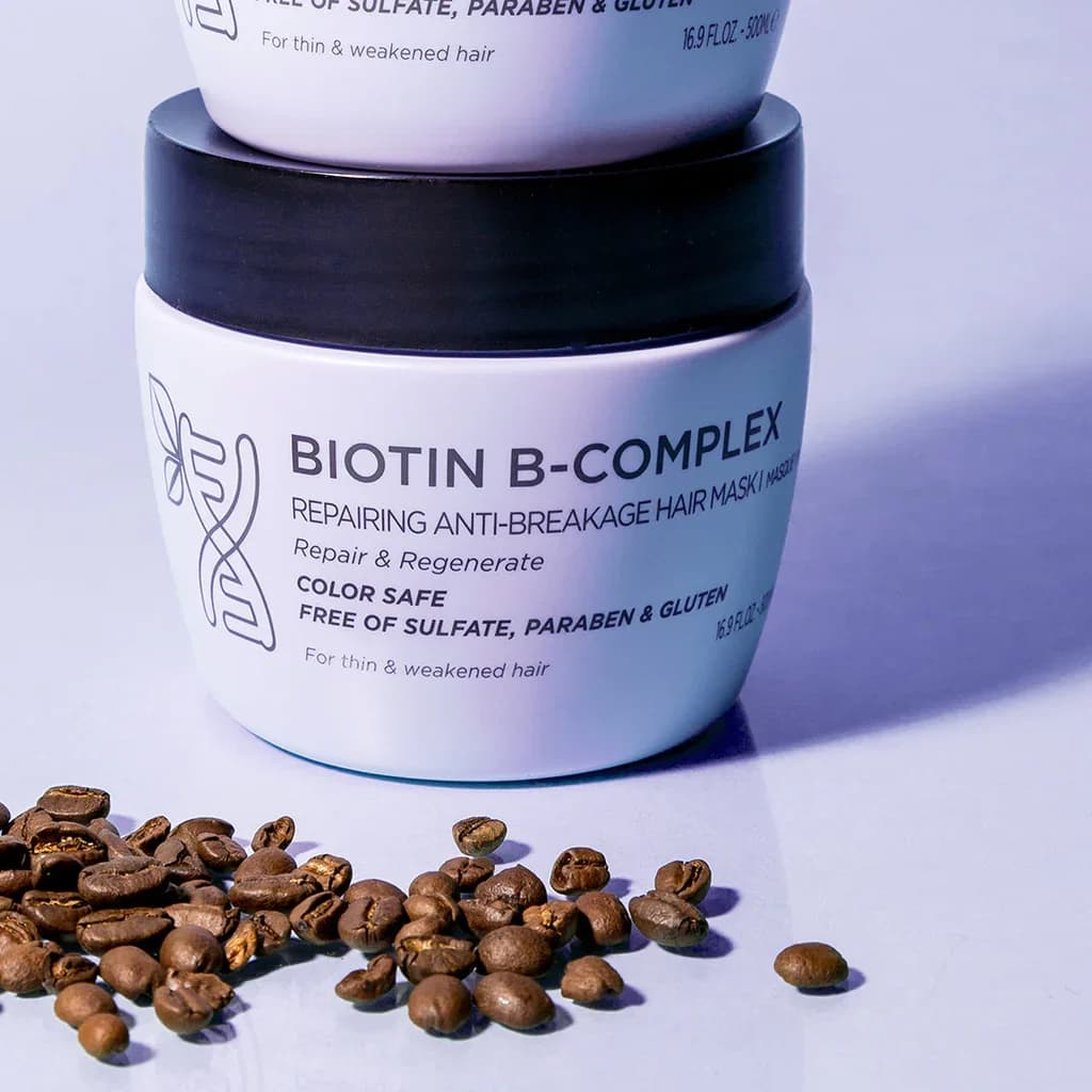 Luseta Biotin B-Complex Hair Mask 500ml ماسك الشعر بتركيبة البيوتين وفيتامين ب من لوسيتا