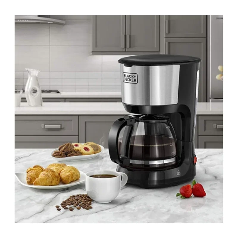 ماكينة تحضير القهوة بلاك+ديكر 10 أكواب DCM750S-B5