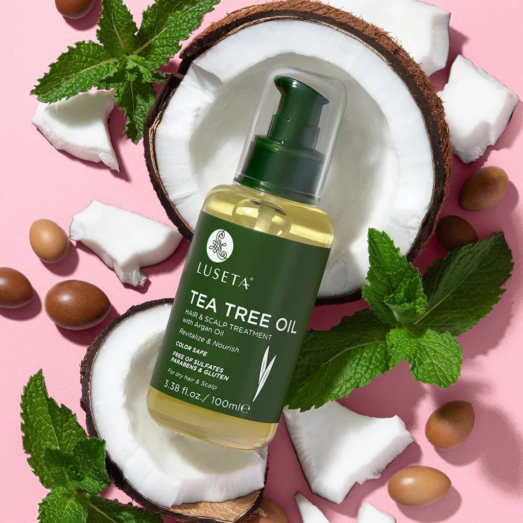 LUSETA TEA TREE OIL HAIR SERUM 100ML سيروم لوسيتا بزيت شجرة الشاي لفروة الرأس والشعر – 100 مل  857396004811