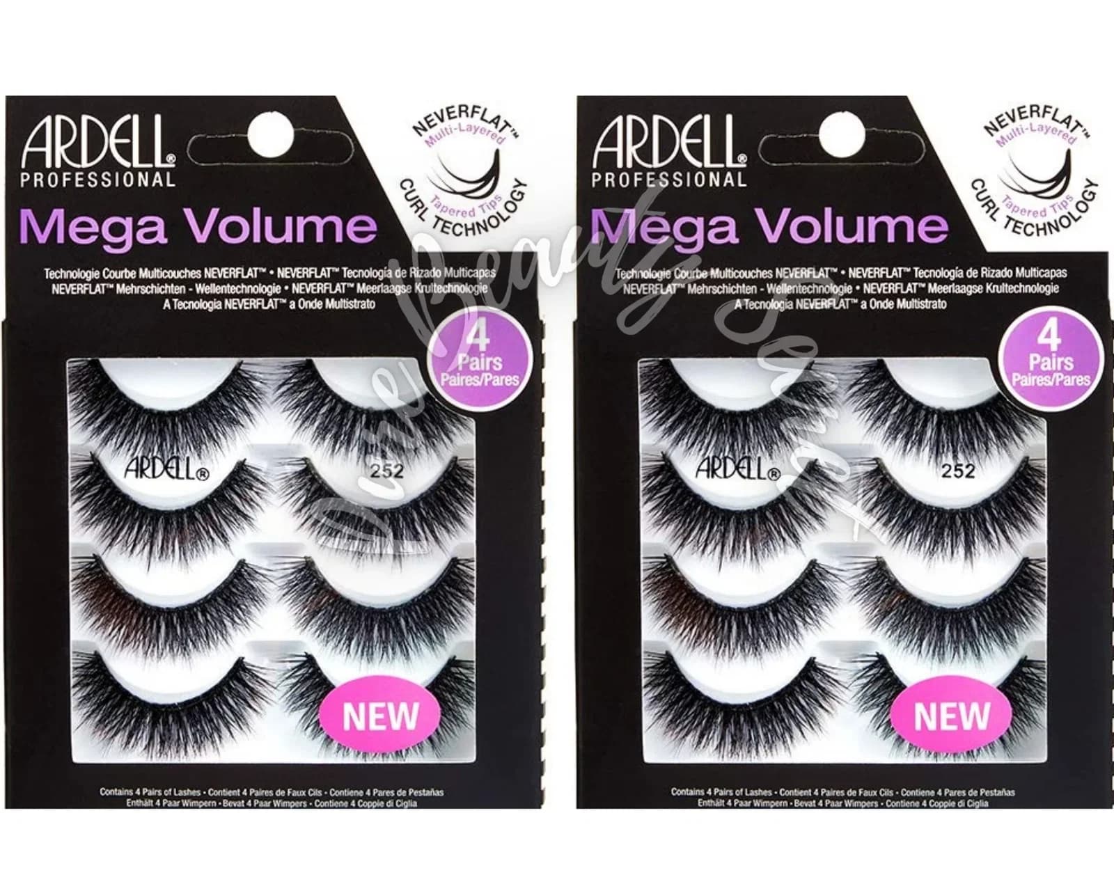 ARD MEGA VOLUME 252 MULTIPACK رموش أرديل ميغا فوليوم 252 – عبوة متعددة