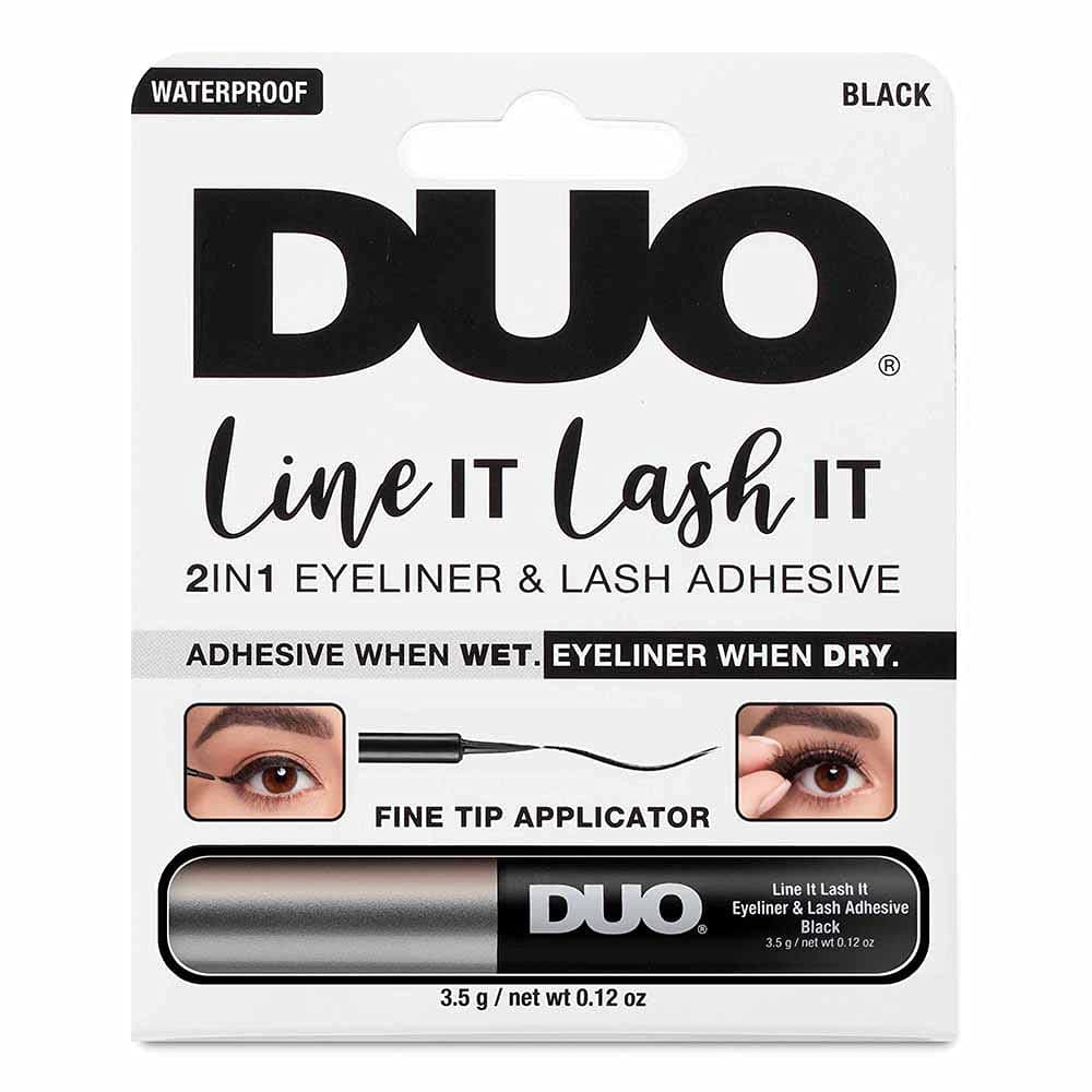 DUO 0.12OZ LINE IT BLACK لاصق رموش DUO آيلاينر أسود