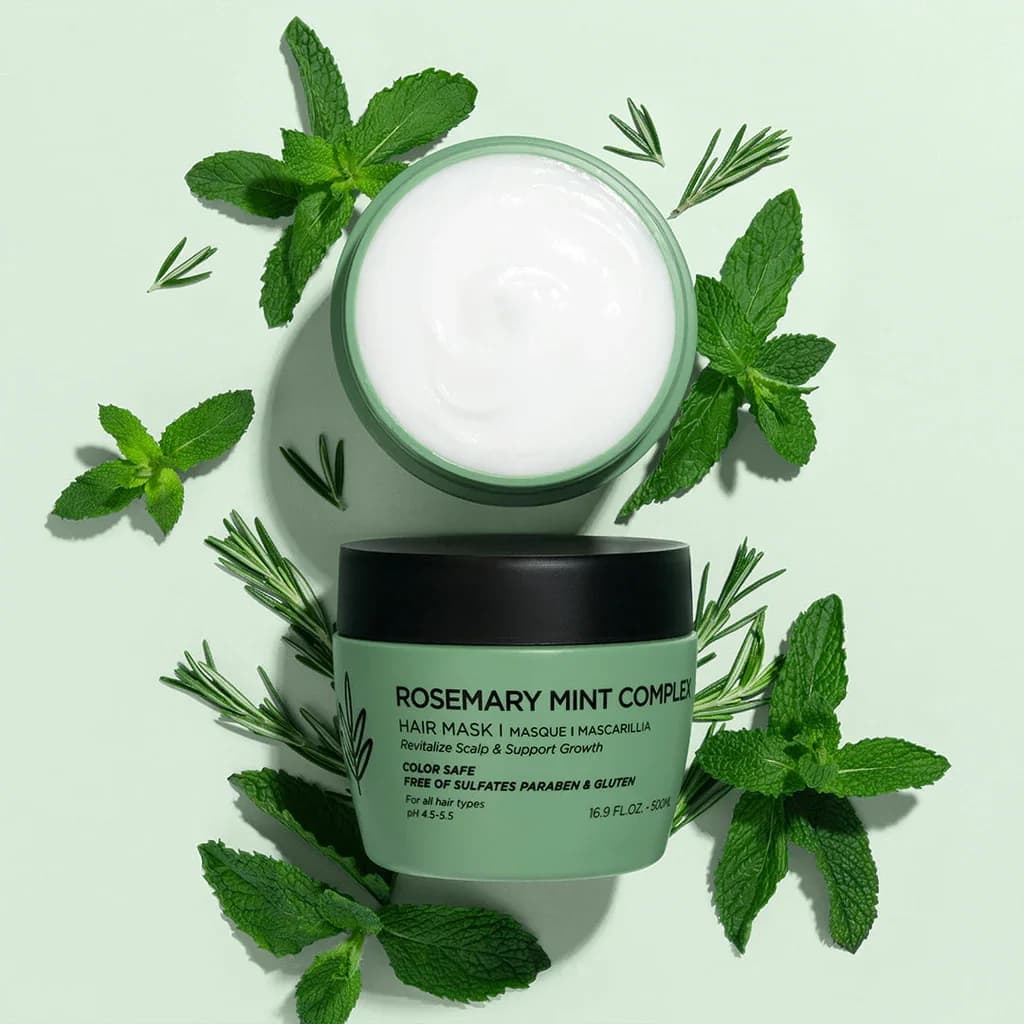 LUSETA Rosemary Mint Mask 500ML ماسك لوسيتا إكليل الجبل والنعناع المكثَّف