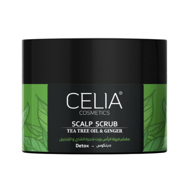 مقشر فروة الرأس بزيت شجرة الشاي والزنجبيل Tea Tree & Ginger Scalp Scrub