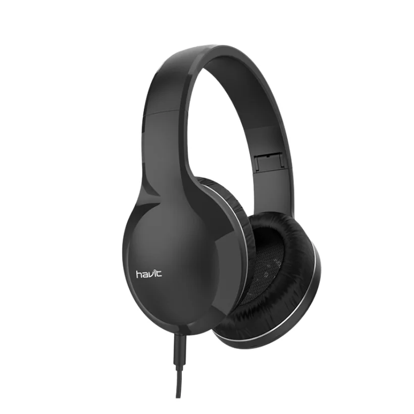 سماعة الألعاب السلكية هافيت H100d-Black مع صوت عالي الجودة