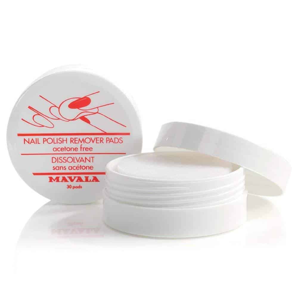 MAVALA NAIL POLISH REMOVER PADS 30PC-مفالا مني نيل بولش ريموفر 30 قطعة