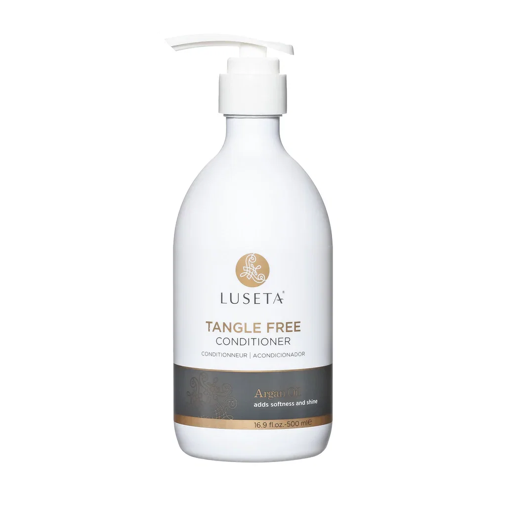 LUSETA TANGLE FREE ARGAN OIL CONDITIONER - 500ML  بلسم مضاد لتشابك الشعر من لوسيتا 500 مل 857396004088