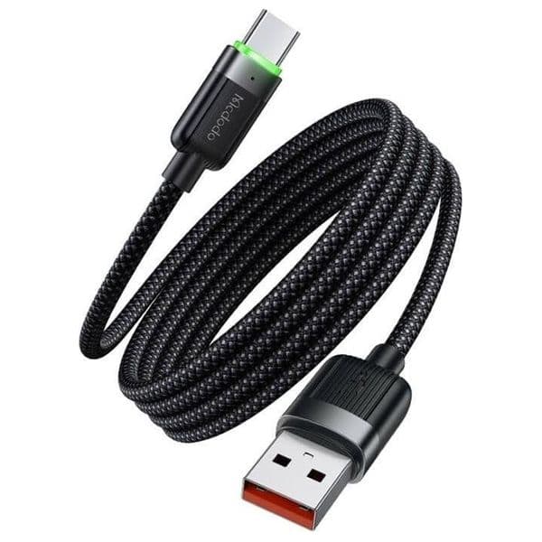 كابل مغناطيسي ذاتي التعبئة USB-A إلى USB-C سريع الشحن 6 أمبير - CA-5650