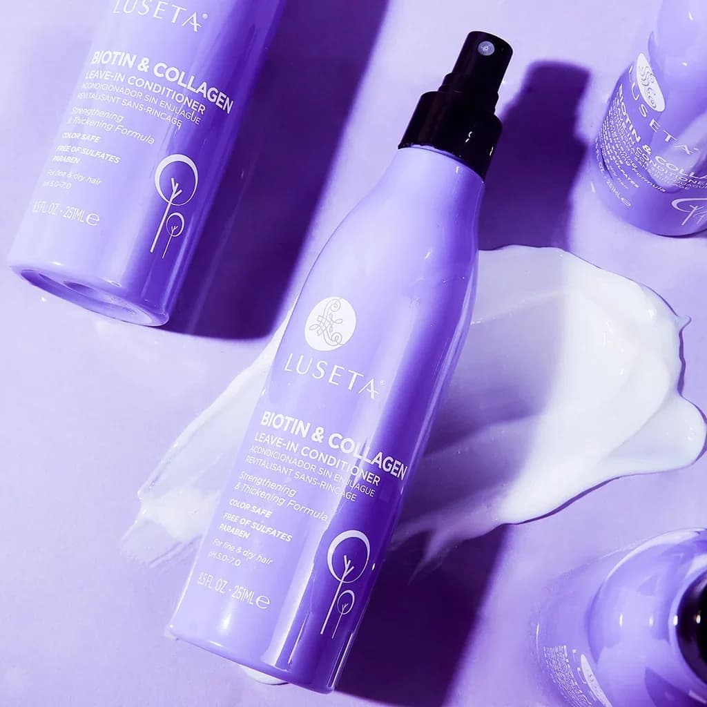 Luseta Biotin & Collagen Leave-in Conditioner 251ml بلسم الشعر  بالبيوتين والكولاجين من لوسيتا