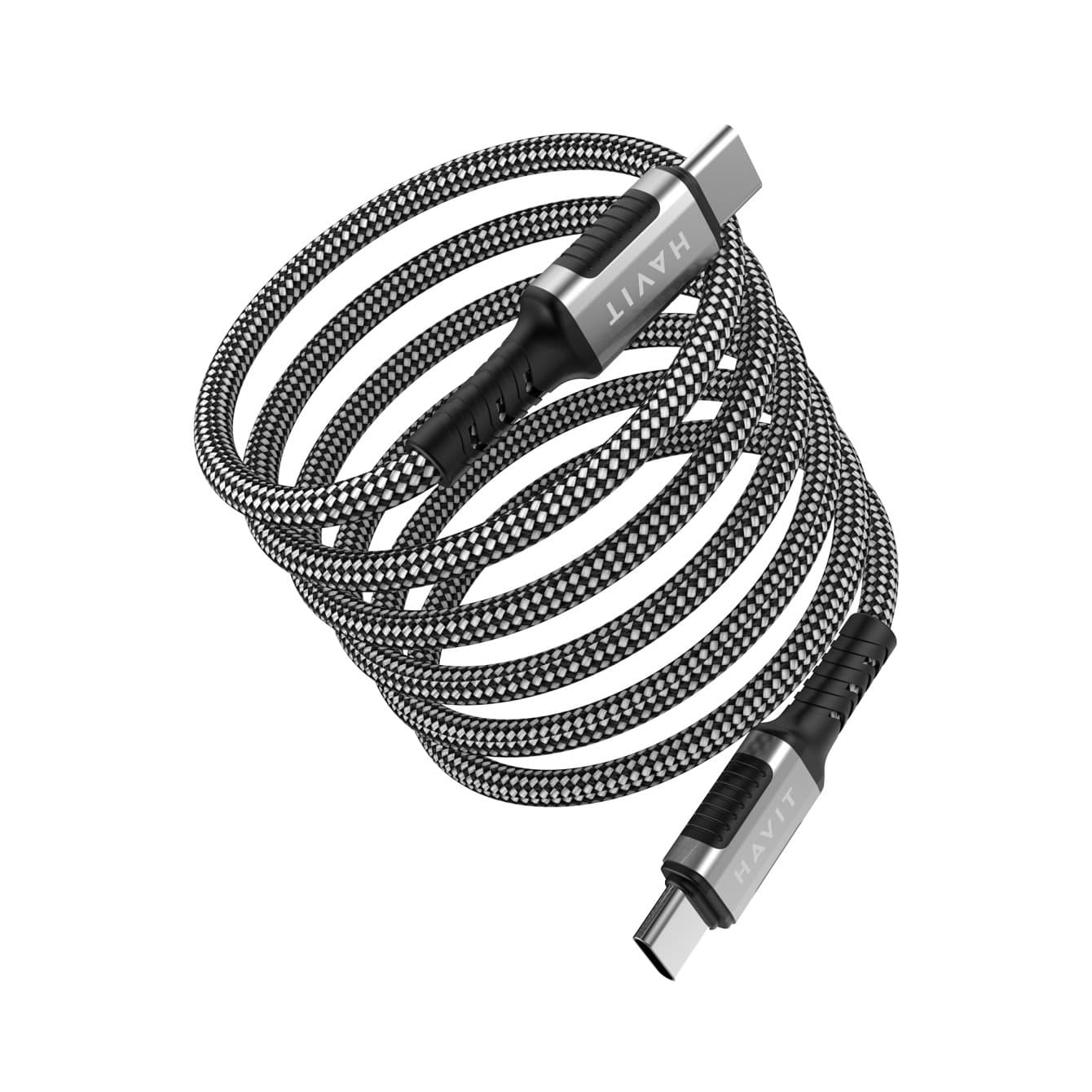 كابل مغناطيسي USB-C إلى USB-C PD 60W من Havit - CB6297-black