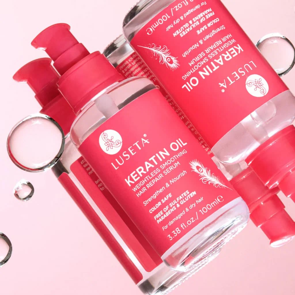 LUسيروم إصلاح الشعر بزيت الكيراتين من لوسيتا – ١٠٠ مل SETA KERATIN OIL HAIR REPAIR SERUM 100ML سيروم إصلاح الشعر بزيت الكيراتين من لوسيتا – ١٠٠ مل