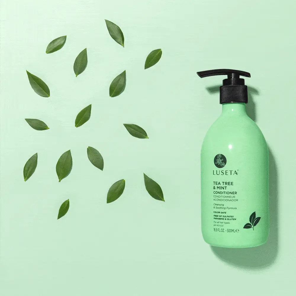 Luseta Tea Tree & Mint Conditioner 500ml بلسم لوسيتا بزيت شجرة الشاي والنعناع – 500 مل  810041440129