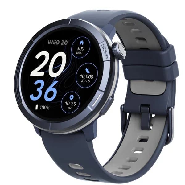 ساعة ذكية Havit M9058 AMOLED أزرق شاشة 1.43 بوصة GPS مدمج مقاومة للماء M9058-blue