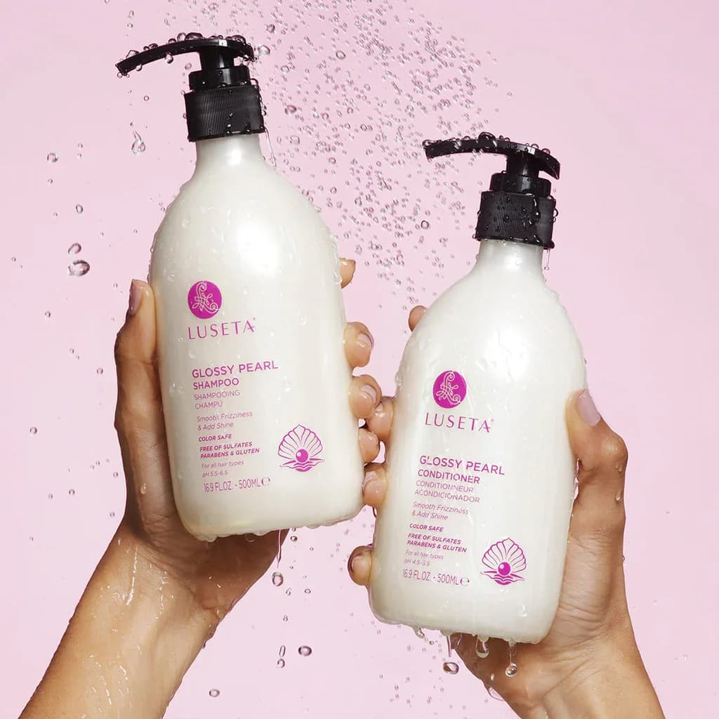 LUSETA GLOSSY PEARL SHAMPOO - 500ML شامبو اللؤلؤ اللامع من لوسيتا – 500 مل