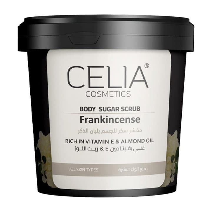 مقشر السكر للجسم بلبان الذكر Body Sugar Scrub with Frankincense