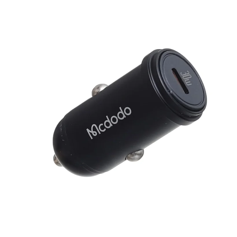 شاحن سيارة سريع Mcdodo MC 30W 1C PD مع منفذ USB-C - CC-7491