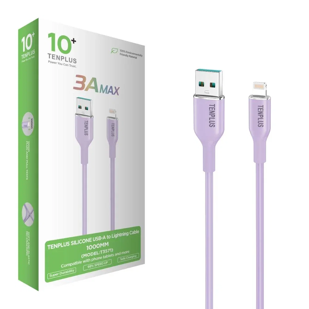 كيبل Oraimo Silk Line Donut USB-A إلى Lightning لنقل البيانات والشحن OCD-115L