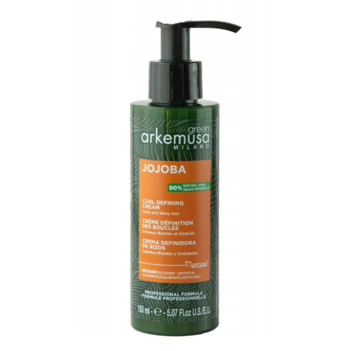 ARKEMUSA JOJOBA CURL DEFINING CREAM FOR CURLY AND WAVY HAIR