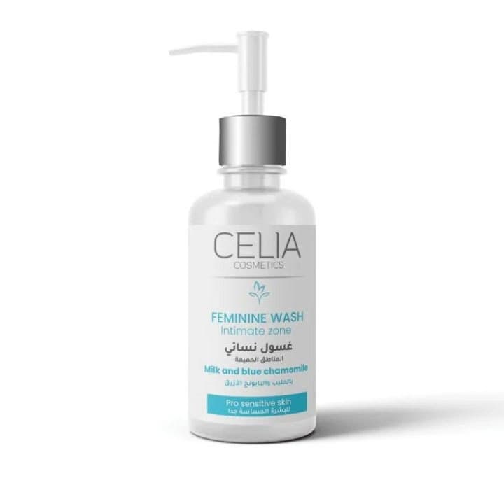 غسول للمناطق الحساسة بالحليب والبابونج الازرق Feminine Wash Milk and Blue Chamomile