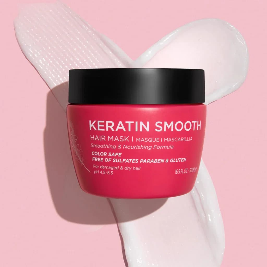 Luseta Keratin Smooth Hair Mask 500ml ماسك الكيراتين الناعم من لوسيتا – ٥٠٠ مل