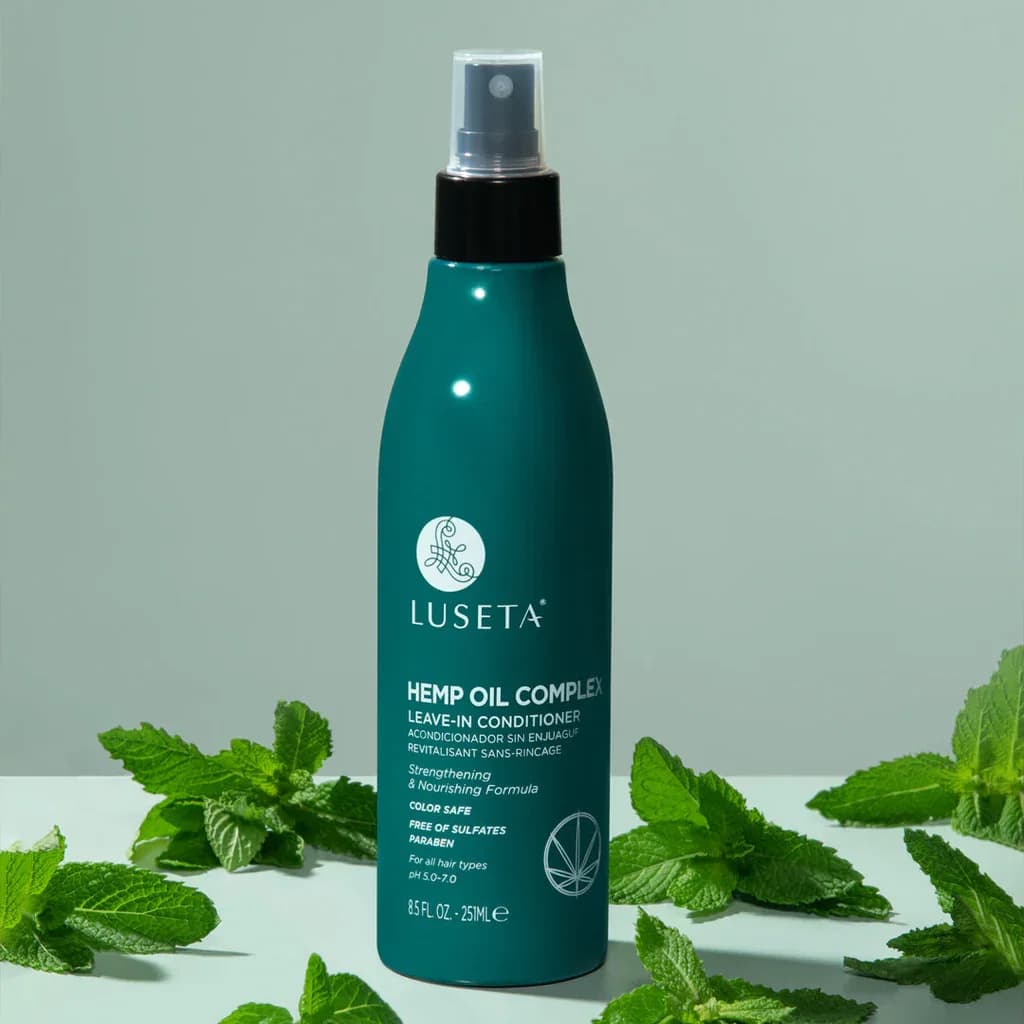 810041440747 Luseta Hemp Oil Complex Leave-in Conditioner 251ml بلسم الشعر بدون شطف بزيت القنب المركب من لوسيتا – 251 مل