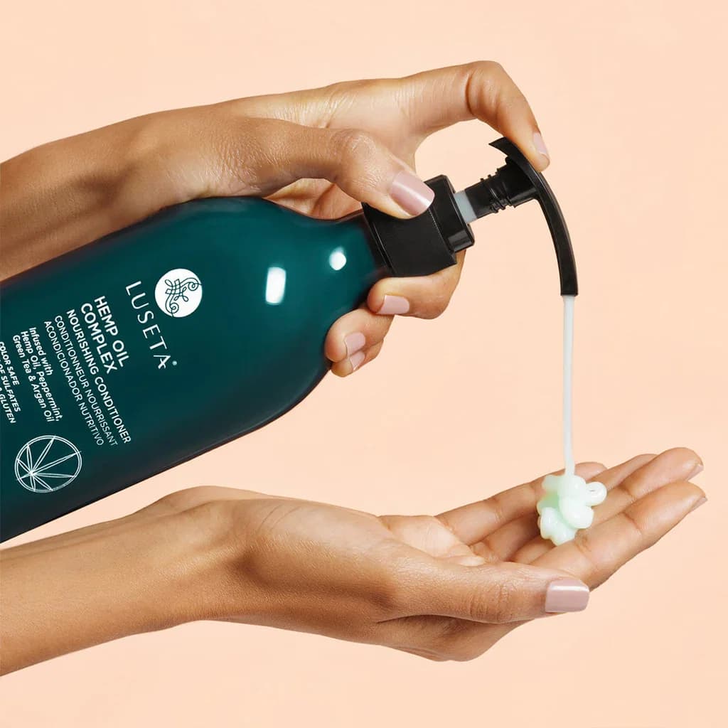 852750008788 Luseta Hemp Oil Complex Conditioner 500ml بلسم الشعر بزيت القنب المركب من لوسيتا – 500 مل