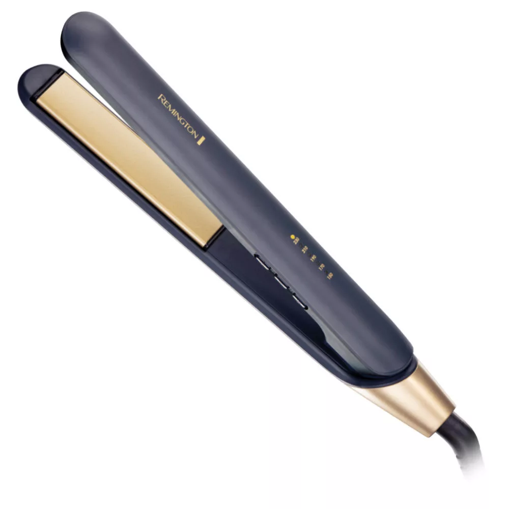 مملس شعر سيراميك متطور مع ألواح مملوءة بالياقوت من REMINGTON S5805