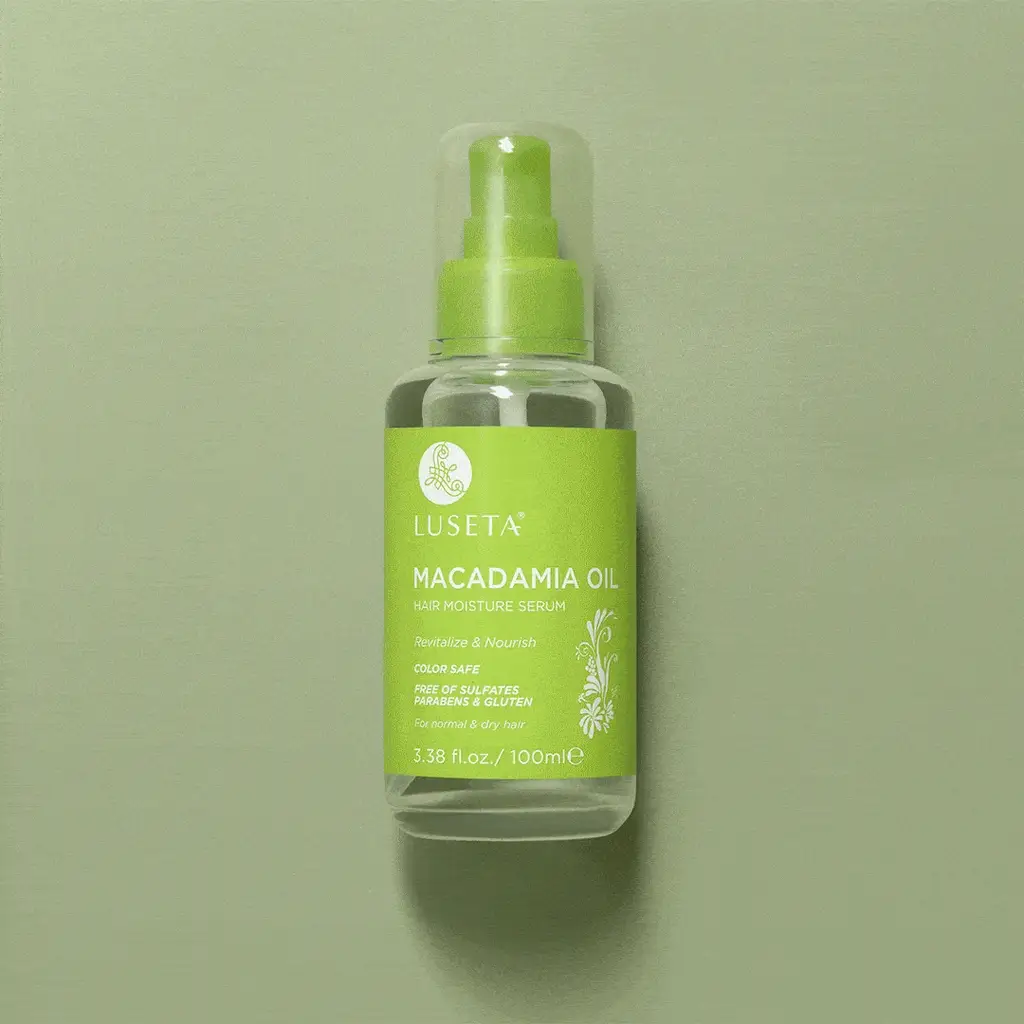 Luseta Macadamia Oil Hair Moisture Serum 100ml سيروم لوسيتا للشعر بزيت المكاديميا – 100 مل