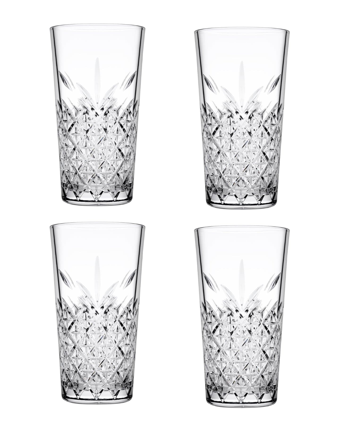 سيت اقداح زجاجية 4 قطع 470 مل من باشابهجة Pasabahce 520055 Glass Set — 2