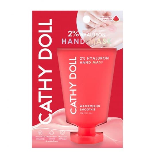 Cathy Doll 2% HYALURON Hand Mask Watermelon Smoothie  ماسك لليد