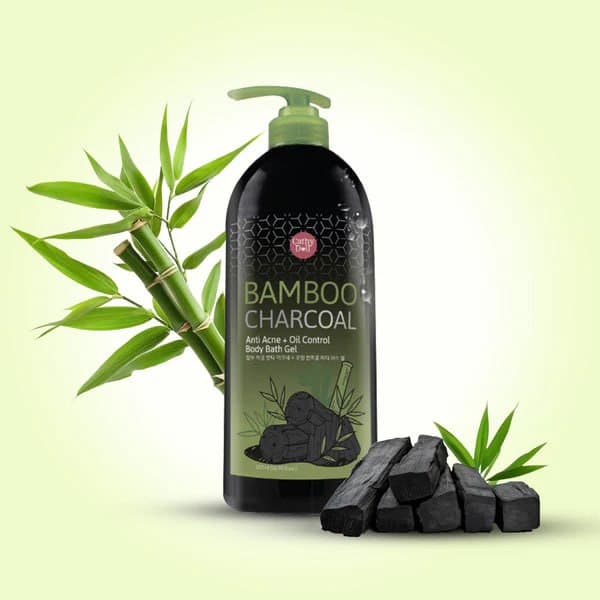 Bamboo Charcoal Body Bath Gel 500ml Cathy Doll غسول جسم بالفحم النباتي كاثي دول