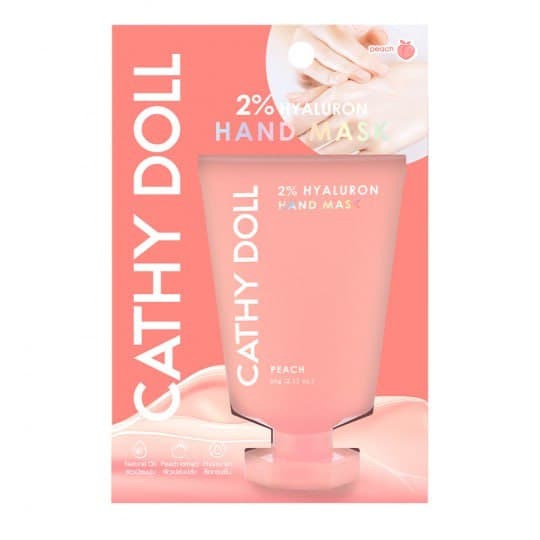 Cathy Doll 2% HYALURON Hand Mask Peach ماسك لليد